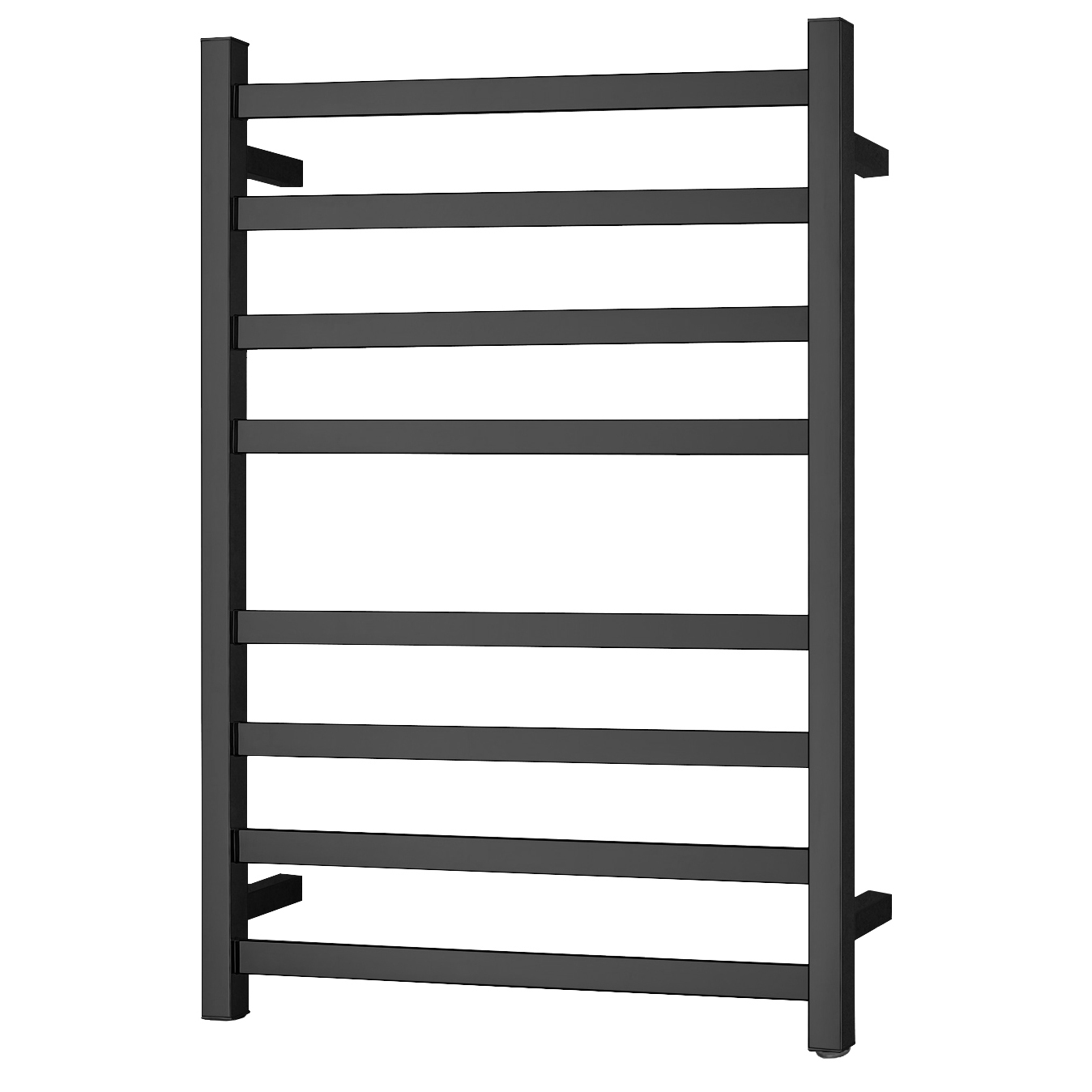 8 Bar Wall Mounted Heated Towel Rail