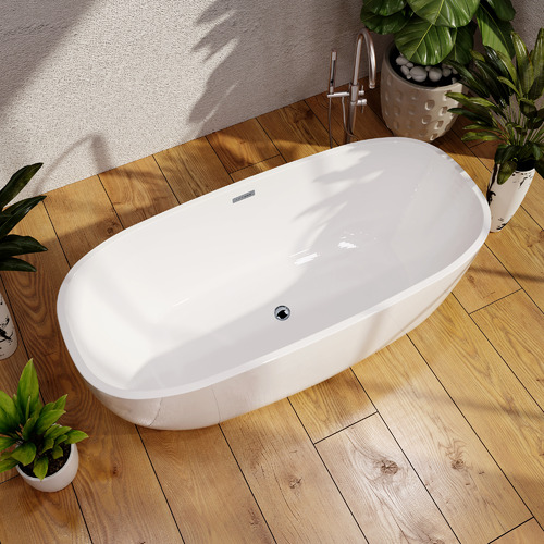 Ally Acrylic Freestanding Bath Temple & ster