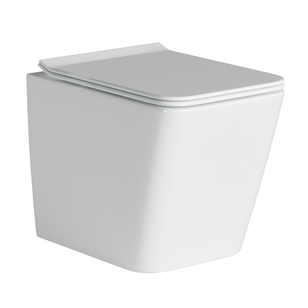 Ardente-R Ceramic Back-To-Wall Pan