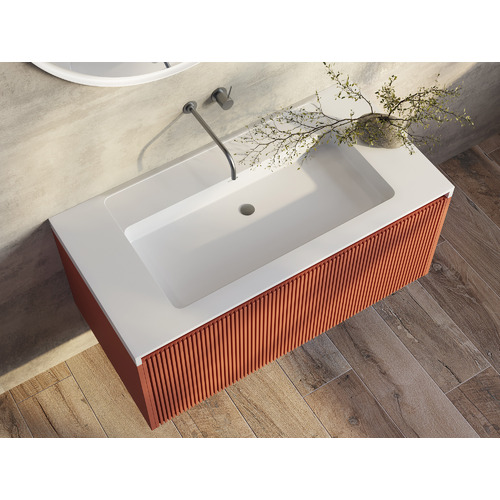 100cm Rimini Wall Mounted Vanity with Basin