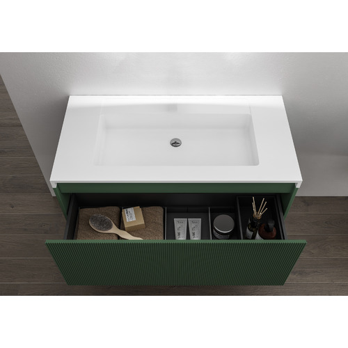 100cm Rimini Wall Mounted Vanity with Basin