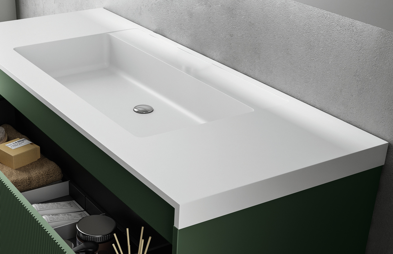 120cm Rimini Wall Mounted Vanity with Basin