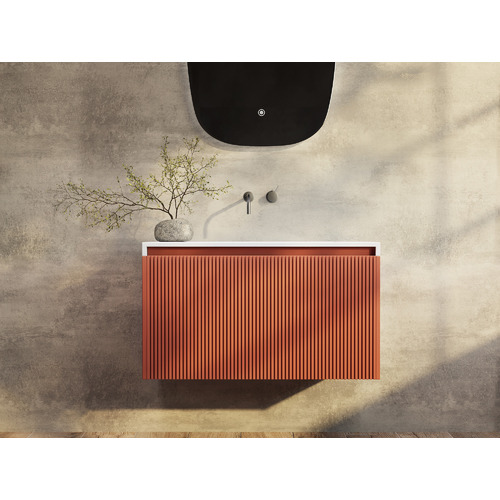 80cm Rimini Wall Mounted Vanity with Basin