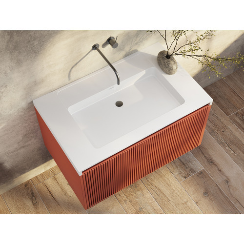 80cm Rimini Wall Mounted Vanity with Basin