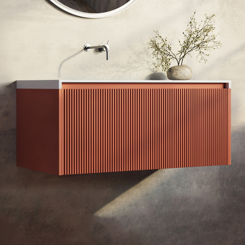 100cm Rimini Wall Mounted Vanity with Basin