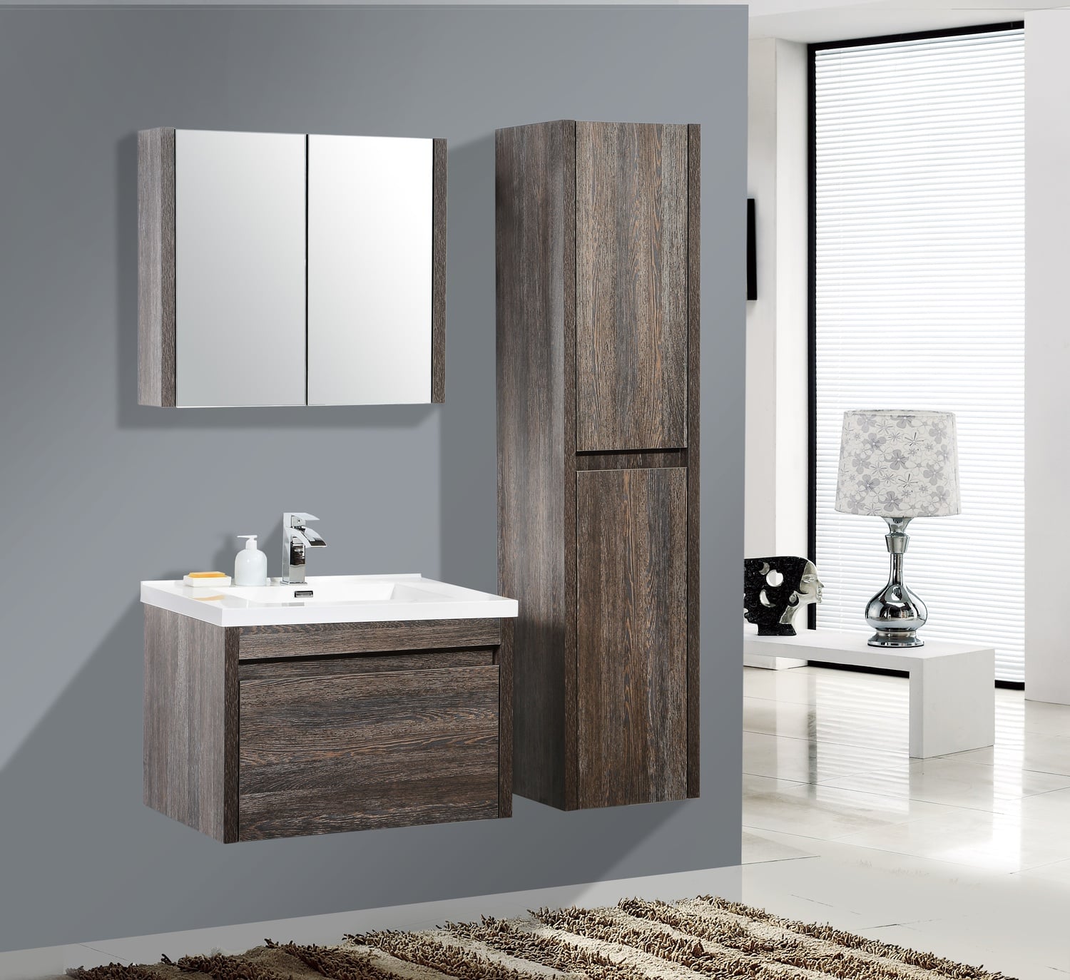 Alexandra Wall Mounted Vanity