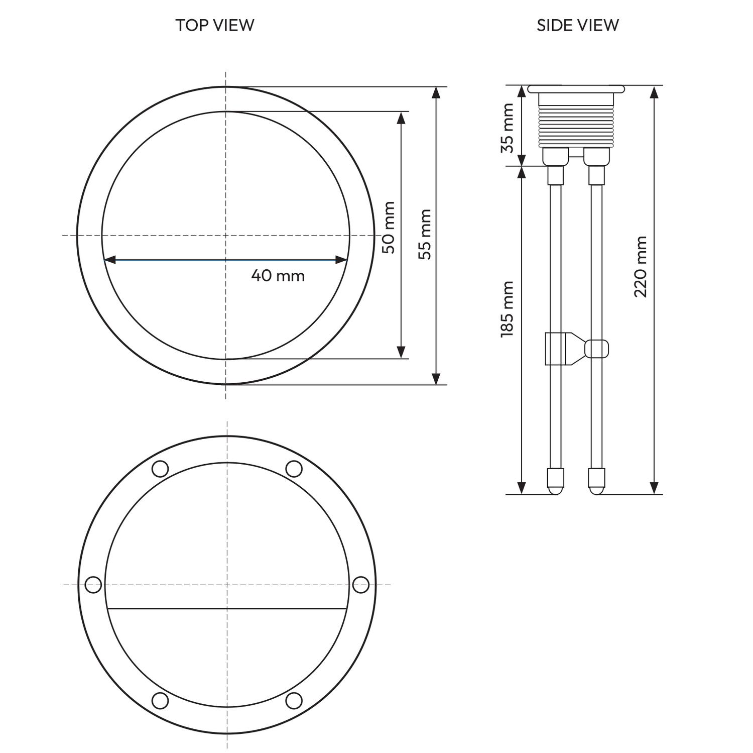 Pulsante Flush Button