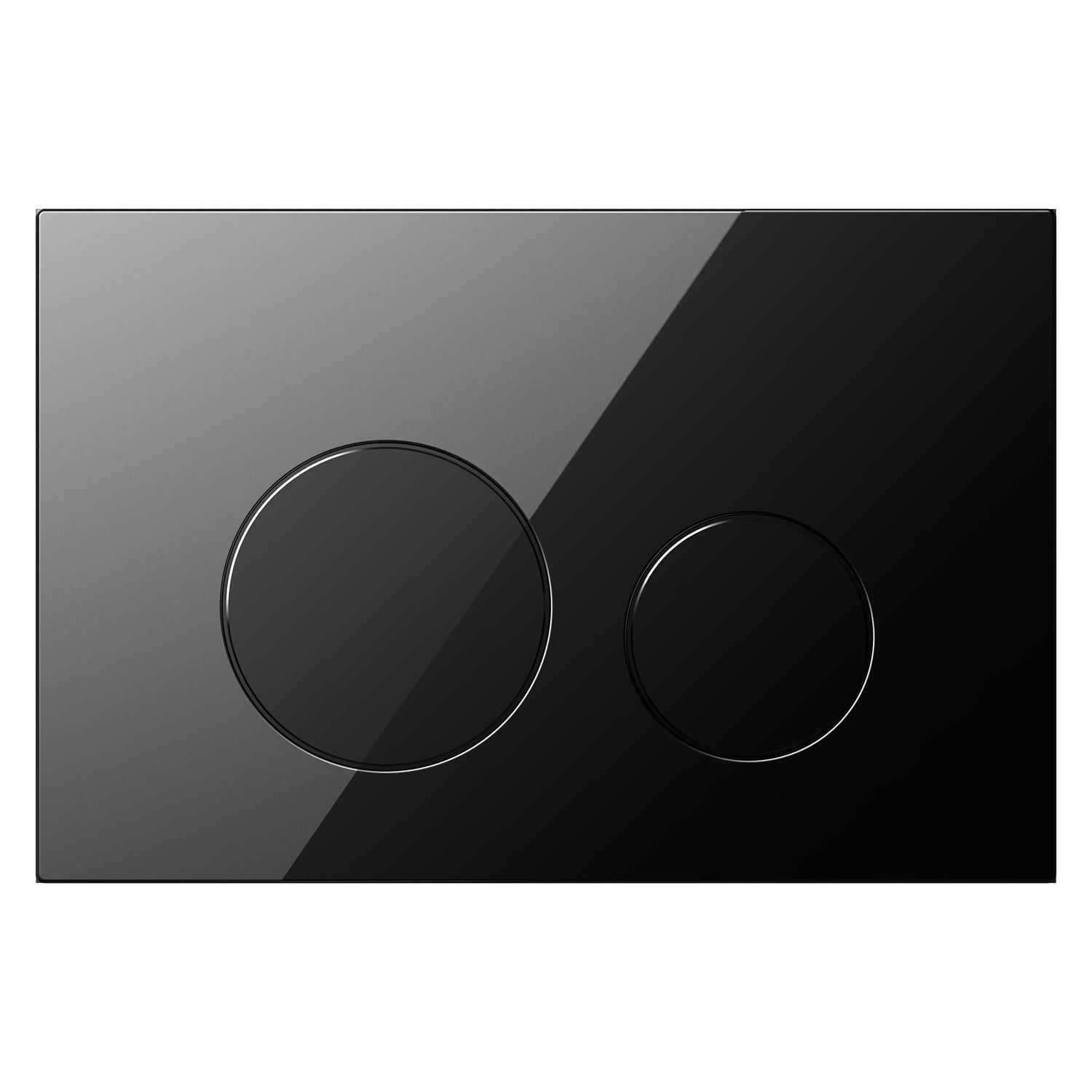 Solenne Dual Flush Plate