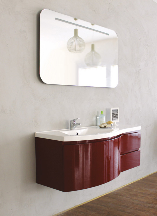Prospero 1200mm Left Hand Wall Hung Single Vanity