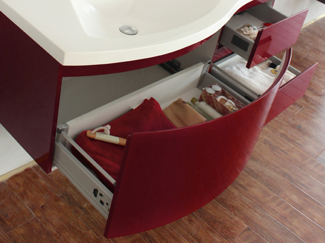 Prospero 1200mm Left Hand Wall Hung Single Vanity