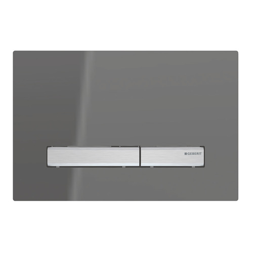Brushed Chrome Sigma50 Mechanical Dual Flush Button