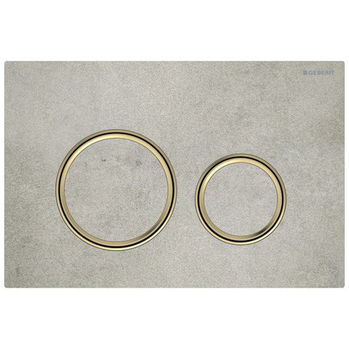 Sigma21 Cream Dual Flush Button