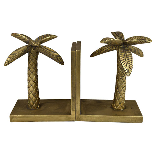 Antigua Palm Tree Polyresin Bookends