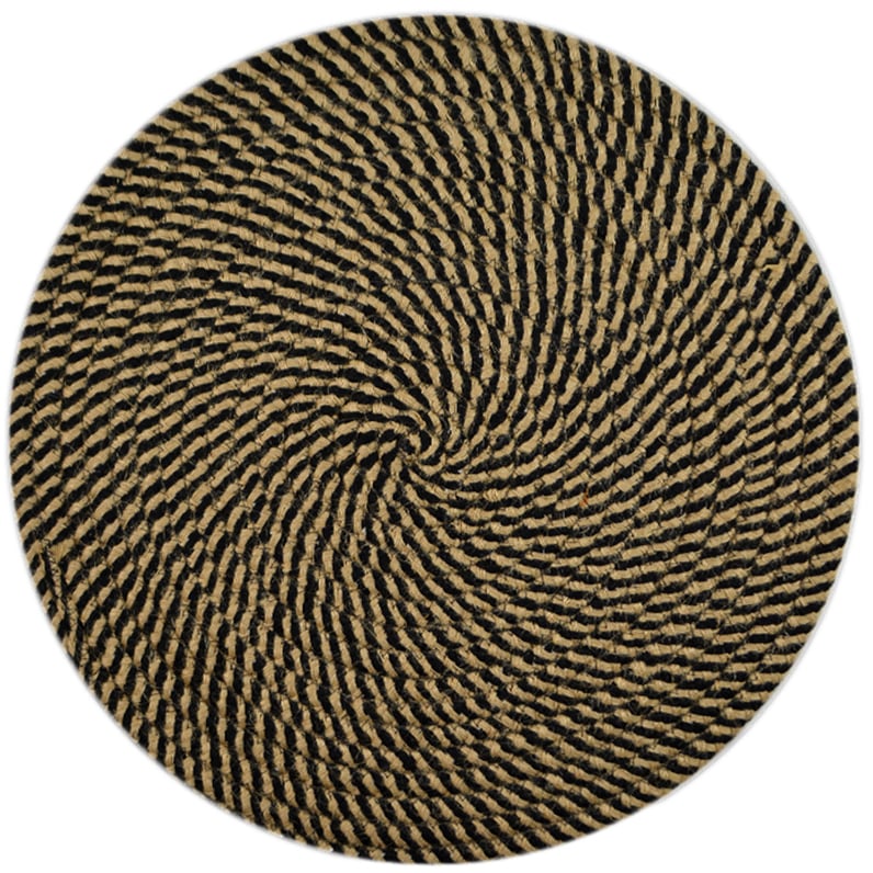 Black & Brown Demi Cotton Placemats