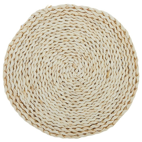 Hub Living Nahla Corn Husk Round Placemats | Temple & Webster