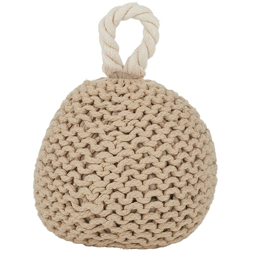Hub Living Crochet Jute Door Stop Temple & ster