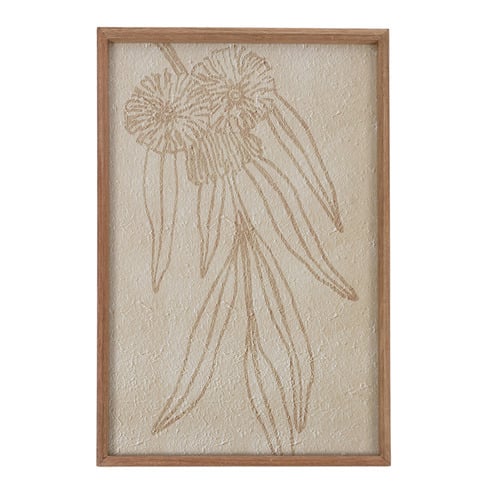 Natura Framed Canvas Wall Art Triptych Temple & ster