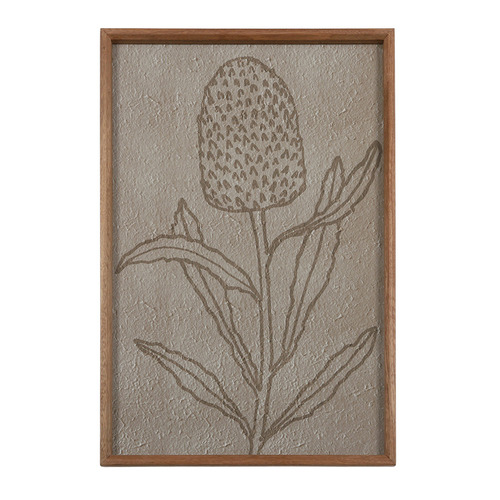 Natura Framed Canvas Wall Art Triptych Temple & ster