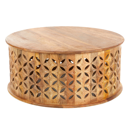 Salvino Mango Wood Coffee Table Temple & ster