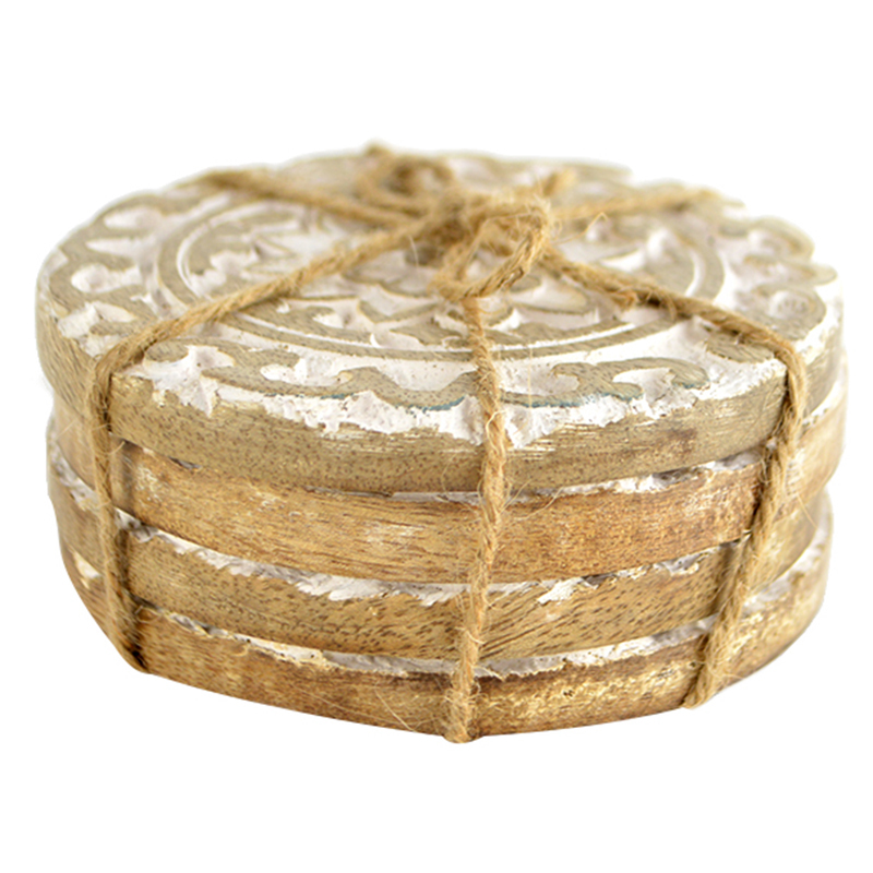 Tiare Wooded Coasters