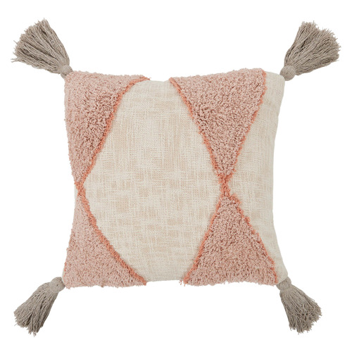 Natural Banjo Cotton Cushion Temple & ster