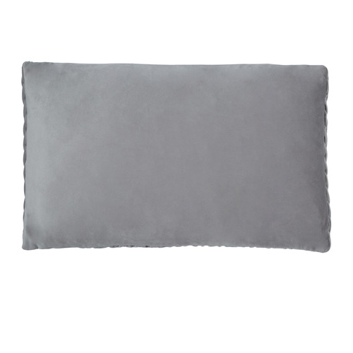 Ribbon Stitch Rectangular Velvet Cushion | Temple & Webster