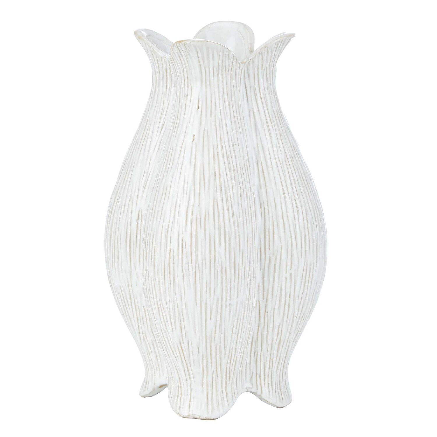 25.5cm The Home Collective Flower-Shaped Vase