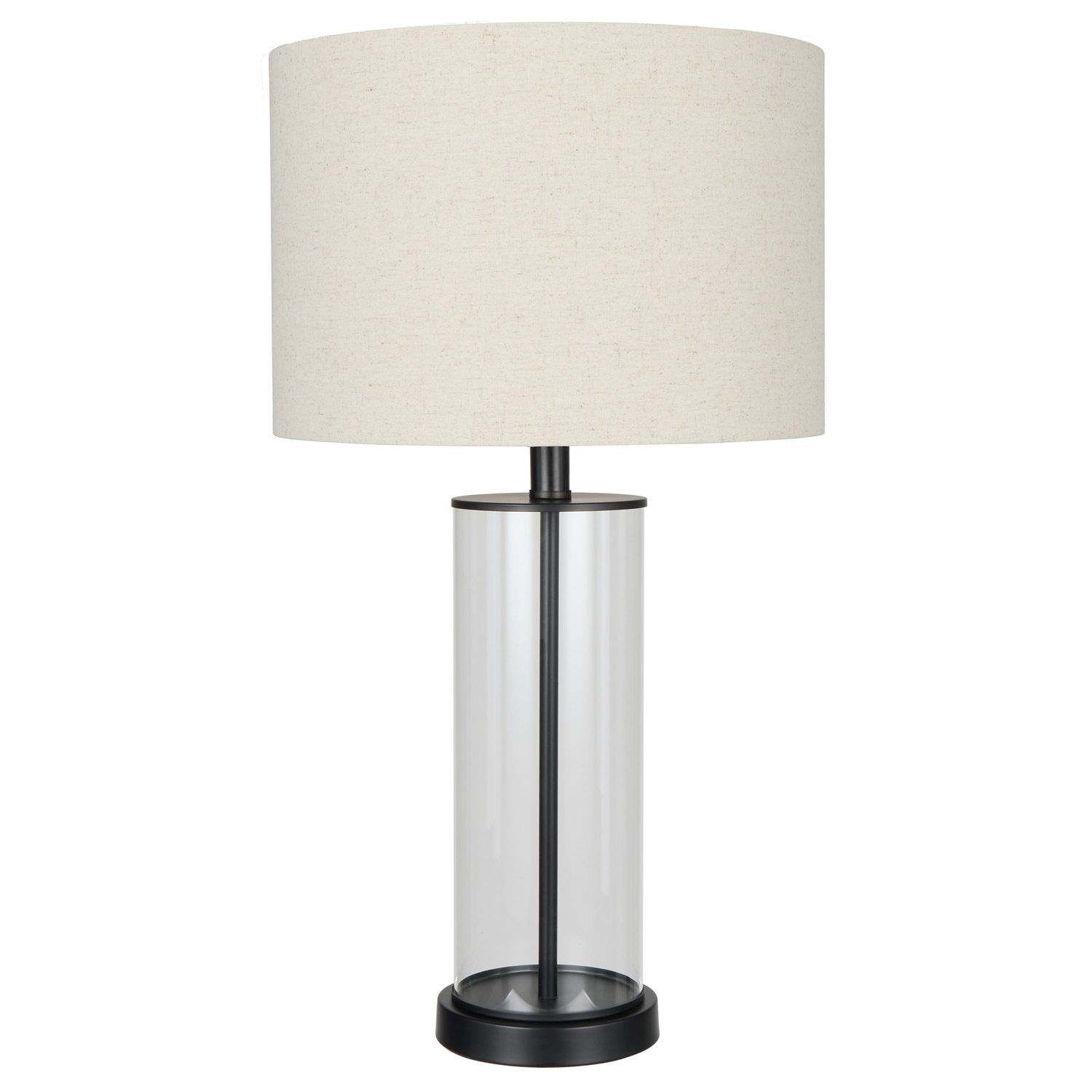 61cm Wesport Iron & Glass Table Lamp