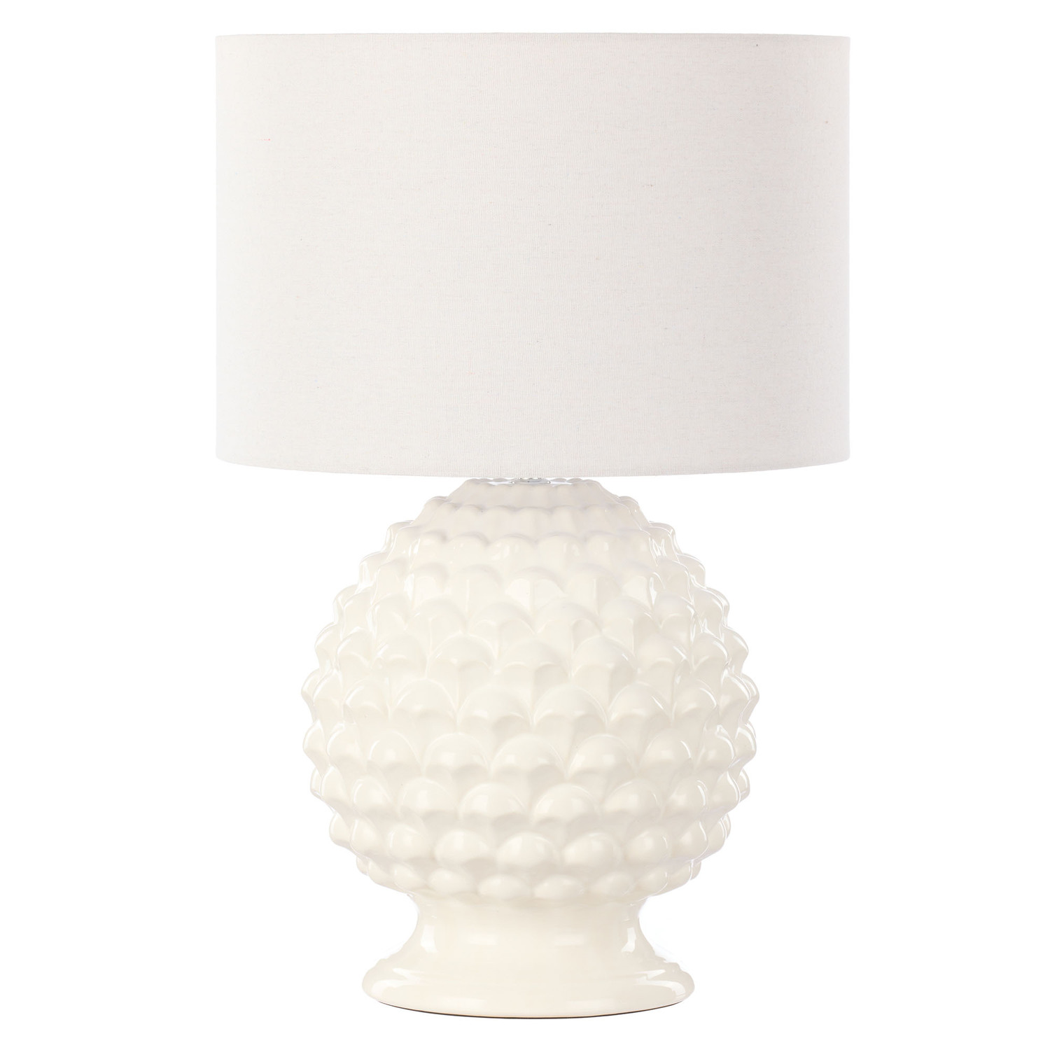 Cranston Ceramic & Linen Table Lamp