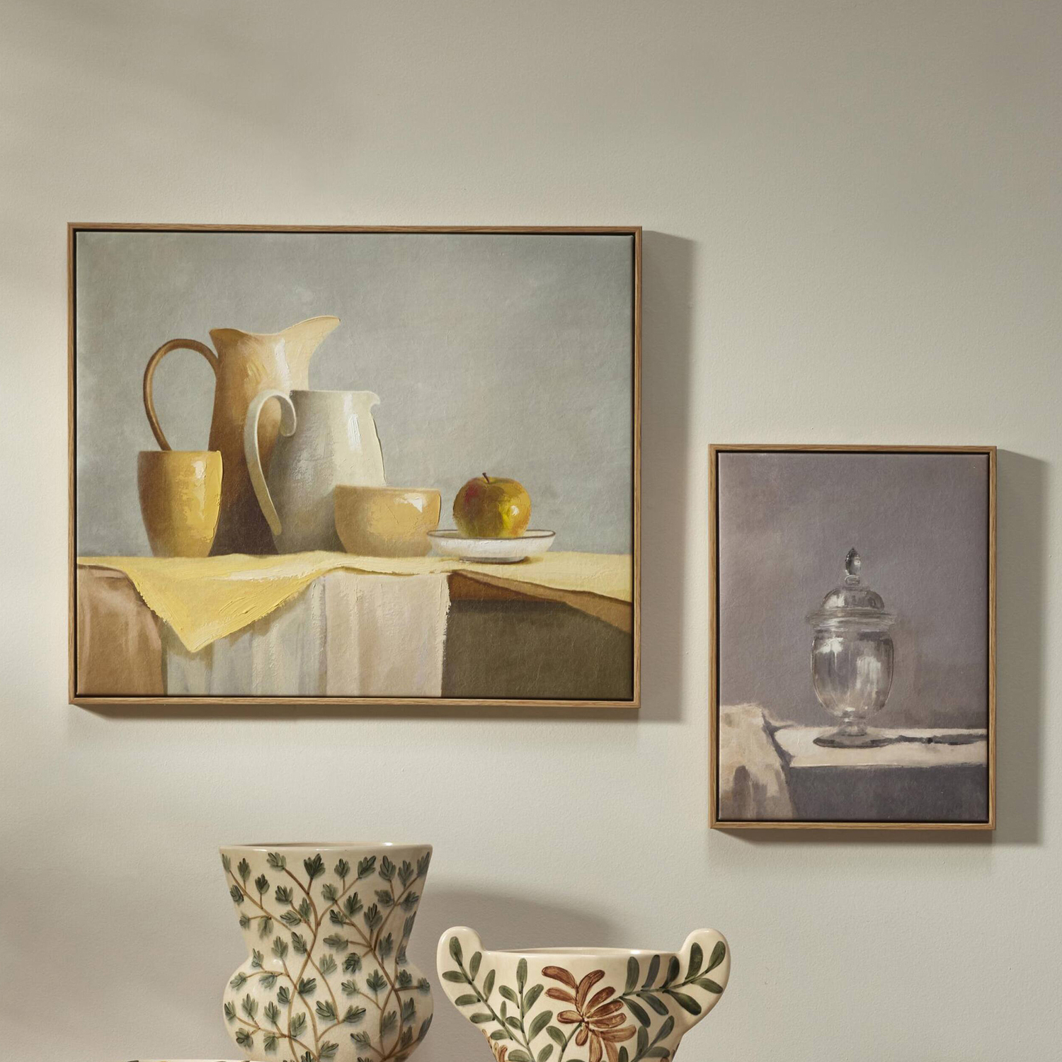 Adele Still Life Framed Canvas Wall Art
