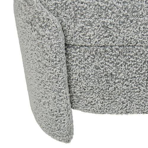 GrandDesigns Kirsten Boucle Storage Ottoman Bench Temple & ster