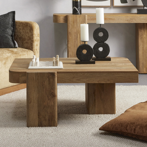 Sadie Mango Wood Coffee Table | Temple & Webster