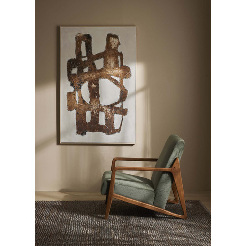 Yvette Rubberwood Armchair