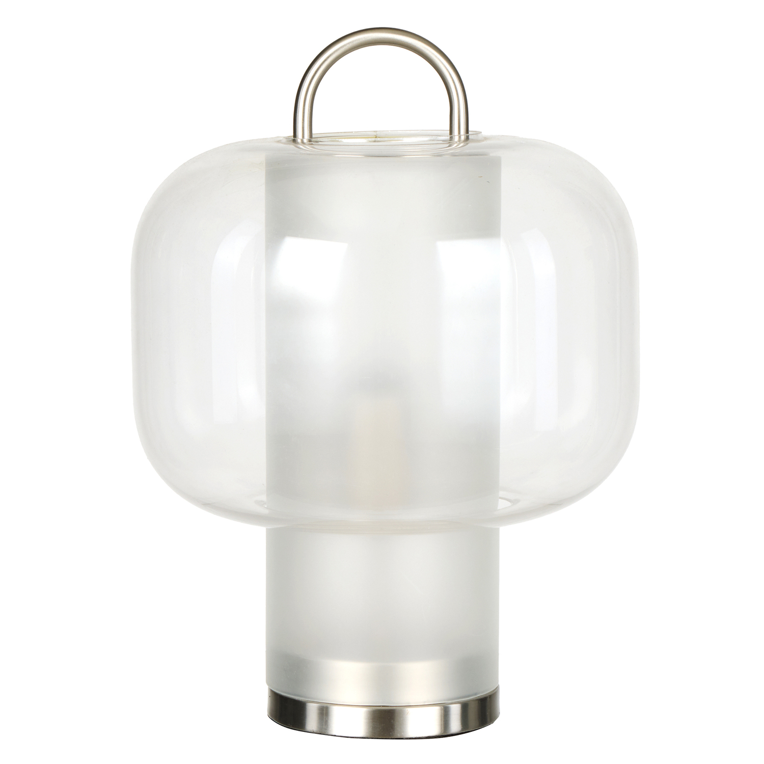32cm Titus Iron & Glass Table Lamp