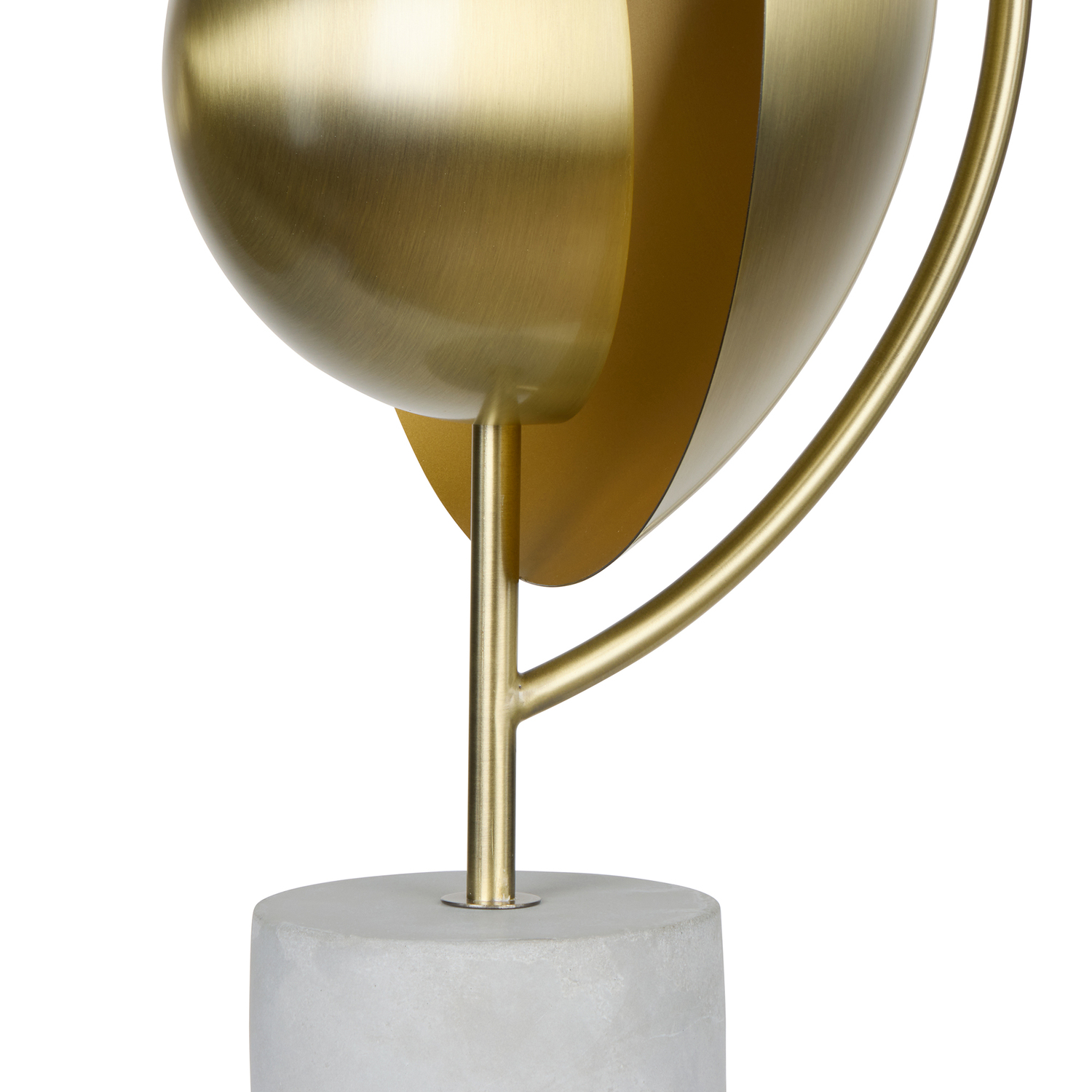 49cm Malcolm Iron & Cement Table Lamp