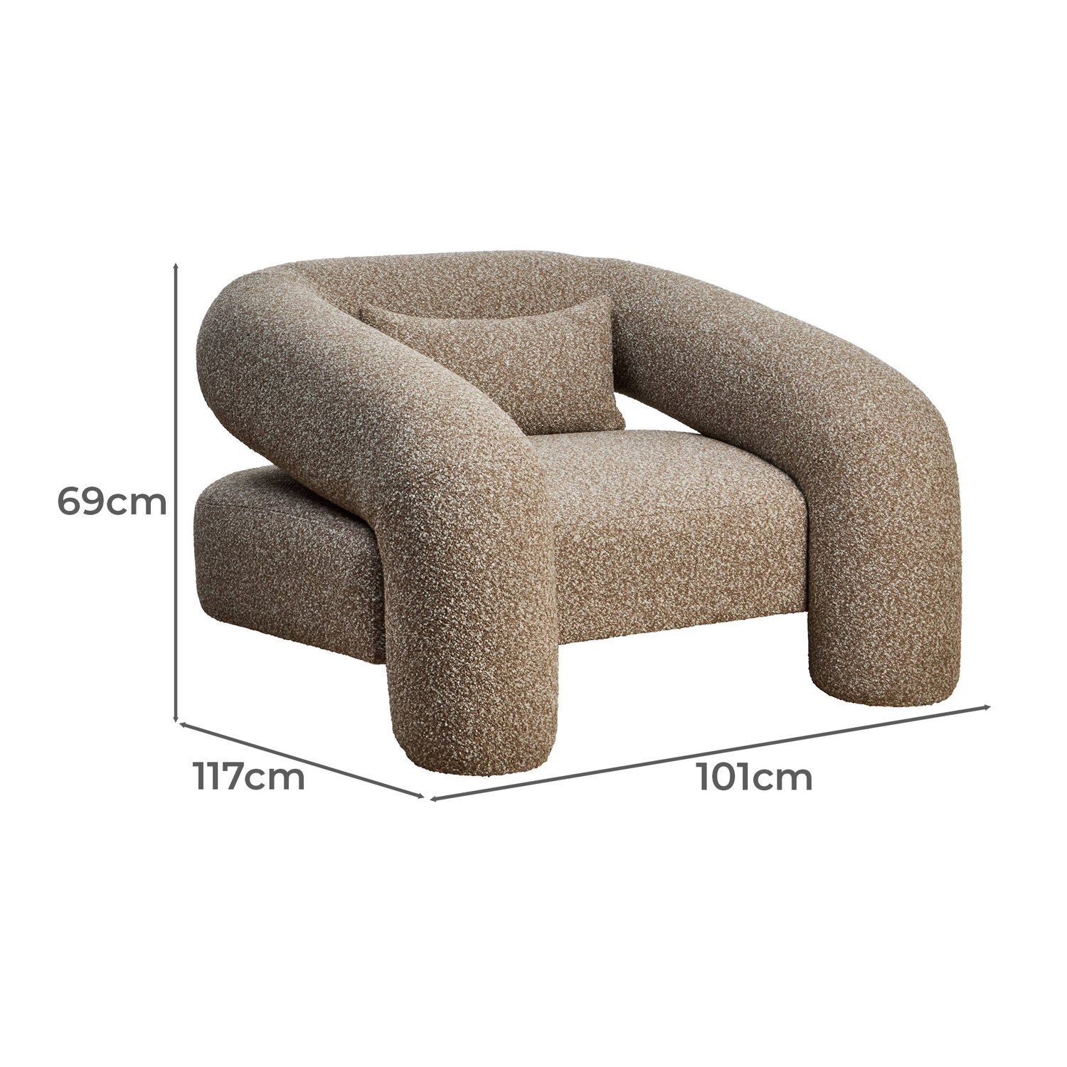 Fremont Boucle Armchair