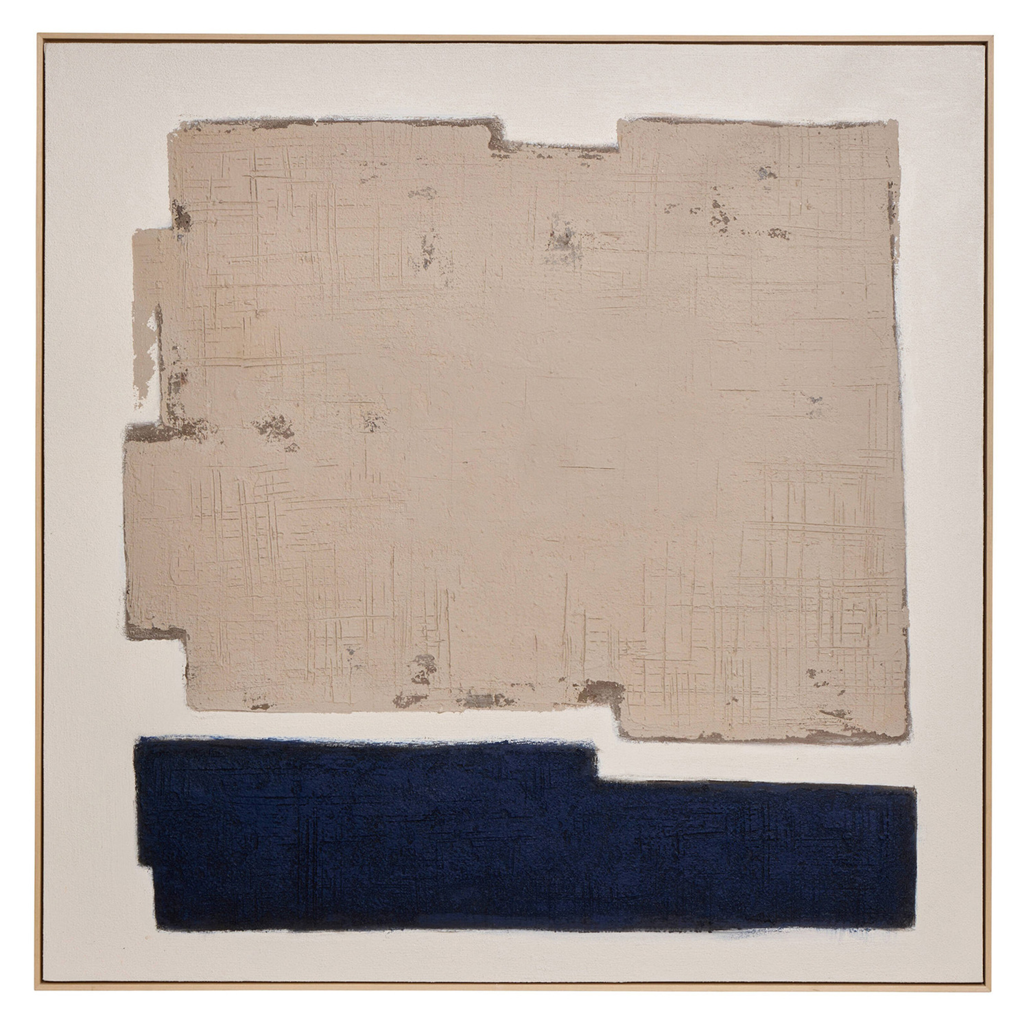 Earthen Strata Framed Canvas Wall Art
