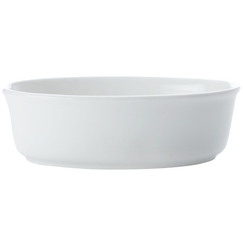 White Basics 18cm Oval Pie Dishes