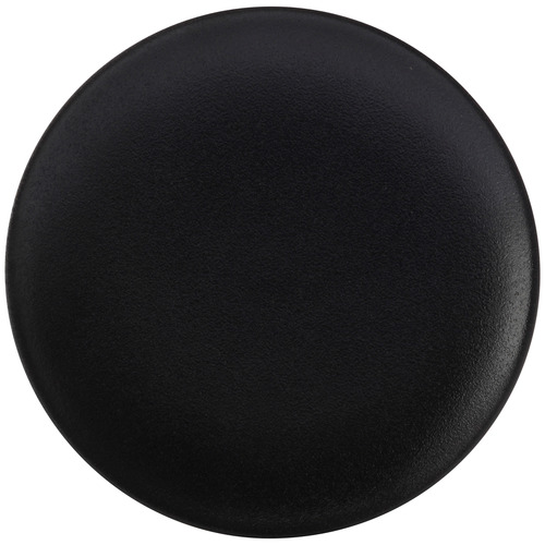 Black Caviar 21cm Porcelain Coupe Dinner Plates