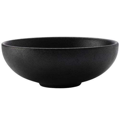 black and white pottery bowls