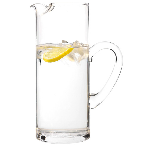 Diamante Cylindrical 15L Glass Water Jug