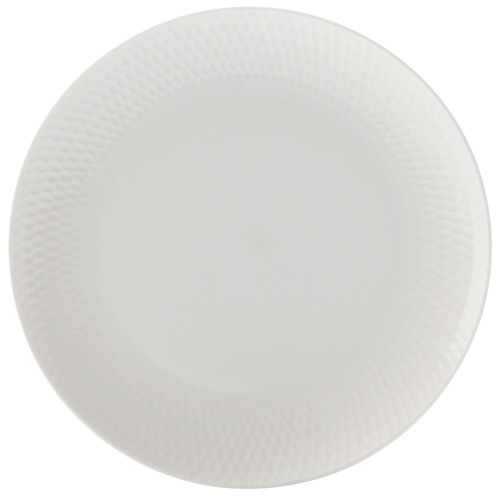 White Basics Diamonds 18cm Porcelain Side Plates