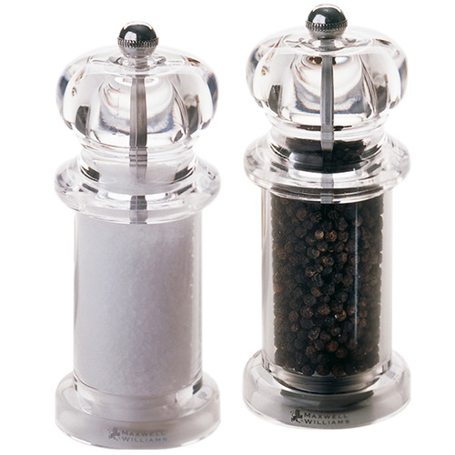 Maxwell & Williams 2 Piece Classic Salt & Pepper Mill Set Temple