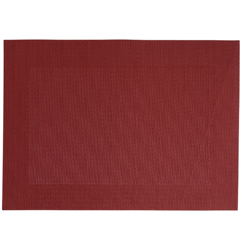 Red Wide Border Placemats