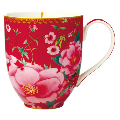 Cherry Red Teas & C's Silk Road 440ml Coupe Mug