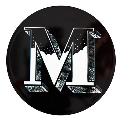 Maxwell & Williams The Letterettes M Ceramic Coaster Temple & Webster