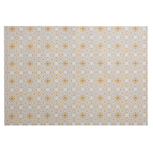 Gold Starry Night Cotton Placemat