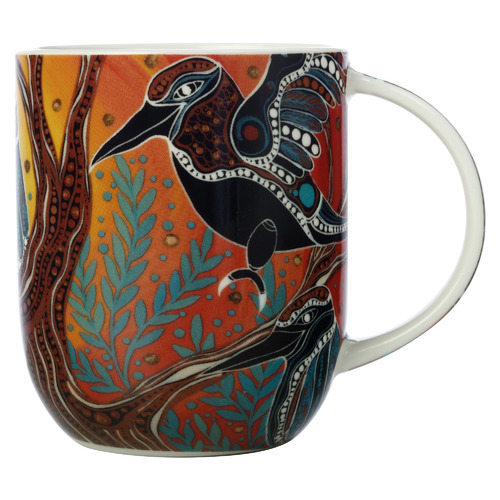 Maxwell & Williams Melanie Hava Journeys Kookaburras 440ml Mug | Temple ...