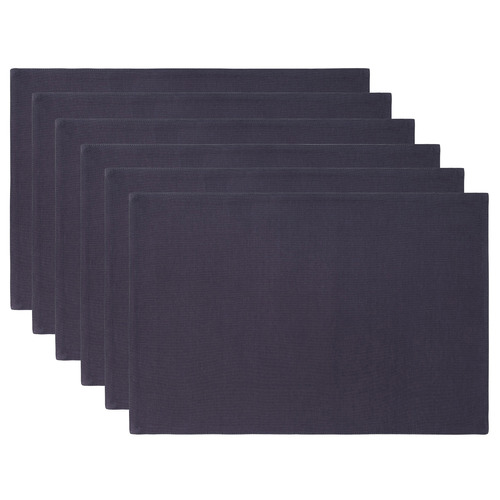 Slate Cotton Classics Cotton Placemats