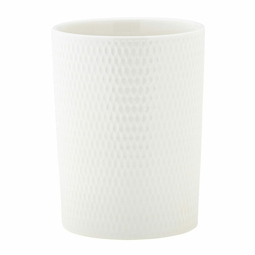 Maxwell & Williams White Basics Diamonds Porcelain Utensil Holder Temple & ster